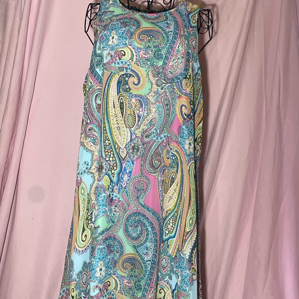 Tommy Hilfiger Multicolor Paisley Maxi Dress